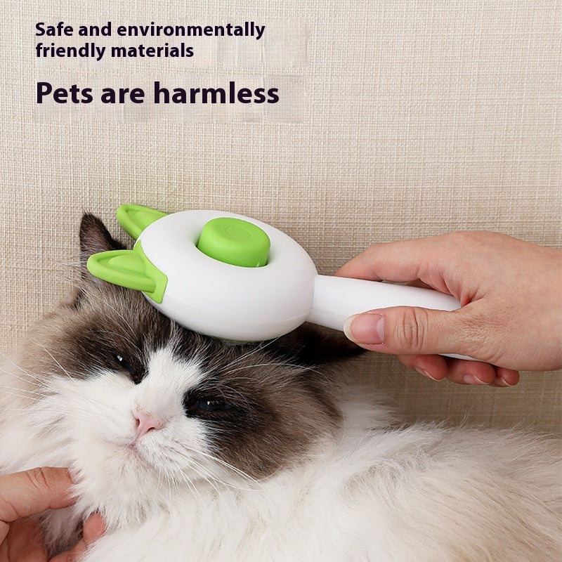 Pet Brush Cat Comb Self Cleaning Pet Hair Remover Brush